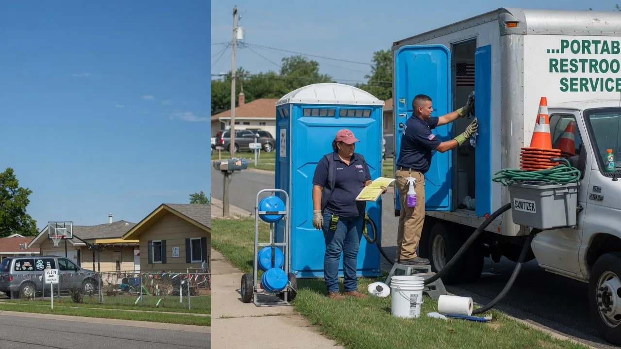 Portable Toilet Rental in Elliott, IA near me